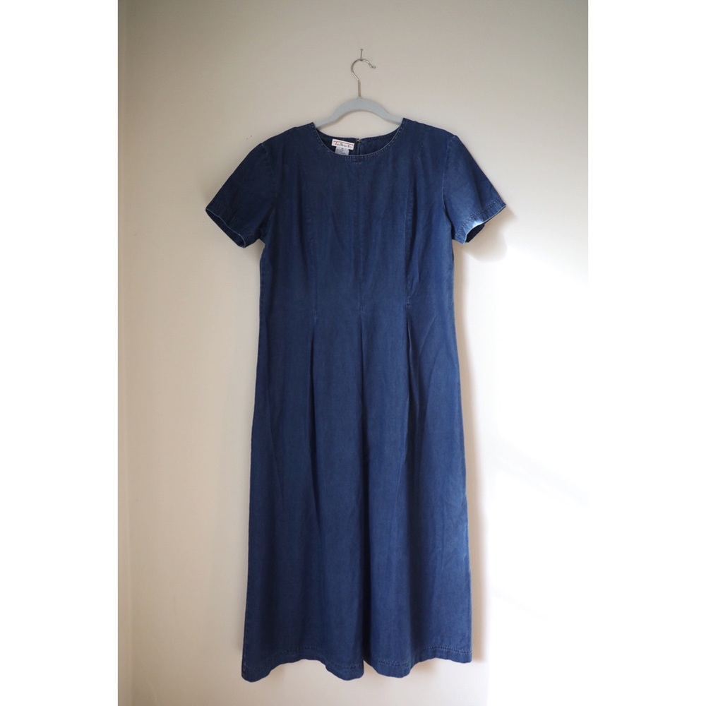 vintage denim dress